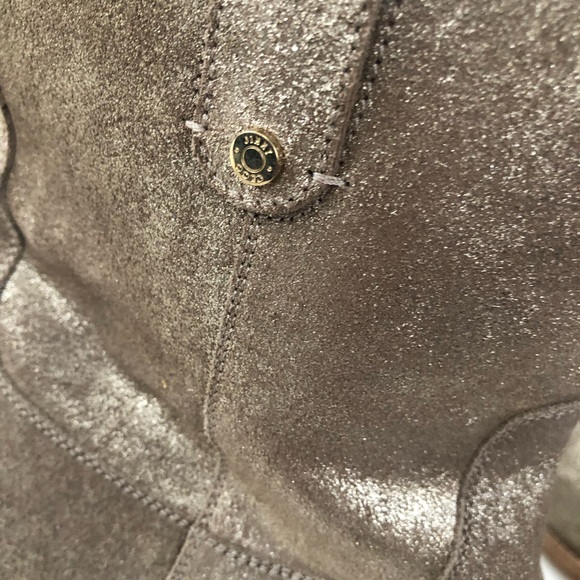 Jimmy Choo gold metallic western boots size 41 - Picture 3 of 6